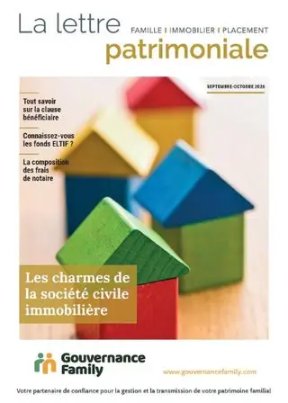 Couverture La lettre patrimoniale — Septembre 2026